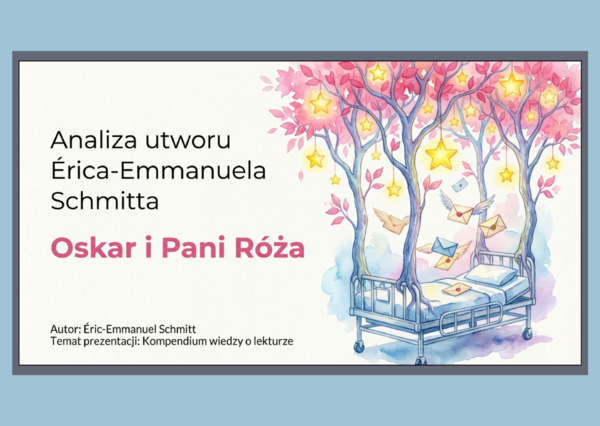 💛"OSKAR I PANI RÓŻA" - prezentacja multimedialna (16 slajdów)