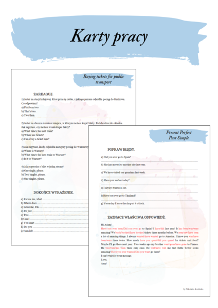 BRAINY 7 UNIT 3 KARTY PRACY