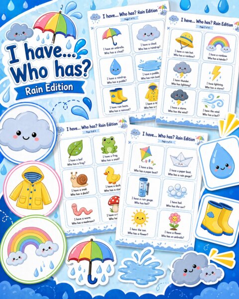 I have… Who has? Rain Edition