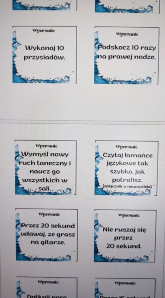 Pytania i wyzwania- godzina wychowawcza