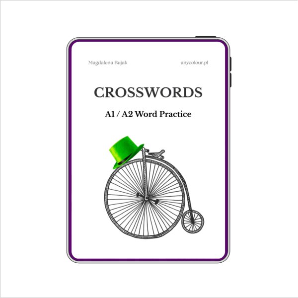 Angielski - 50 krzyżówek tematycznych na poziomie A1 / A2