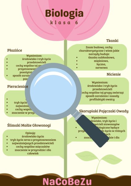 NaCoBeZu biologia klasa 6