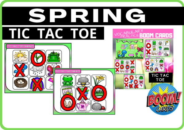 SPRING - TIC TAC TOE - GRA KÓŁKO KRZYŻYK