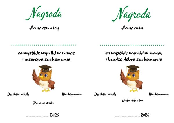 Wkładki dla książek