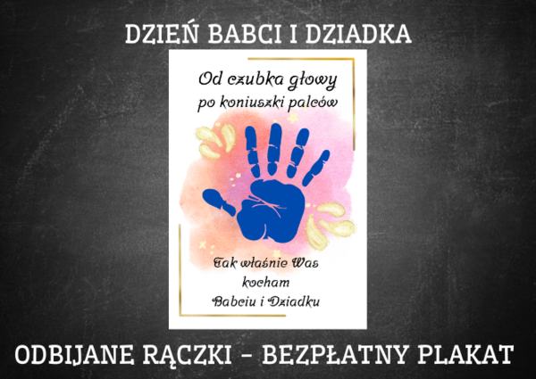 Odbijane rączki - bezpłatny plakat