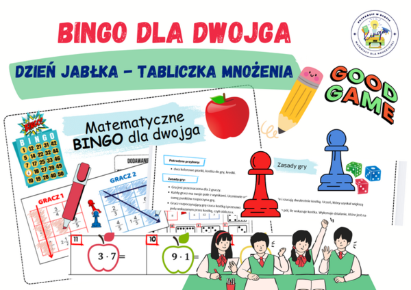 BINGO dla dwojga – Dzień jabłka / gra planszowa