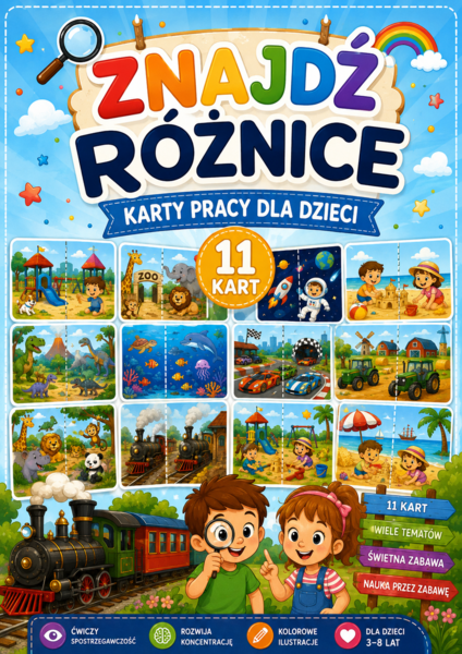🐾 Zwierzęta 🐾 Karty pracy dla dzieci ╰──────────