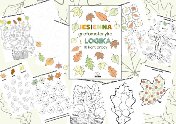 Jesienna grafomotoryka i logika