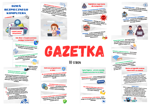 Dzień Bezpiecznego Komputera - GAZETKA