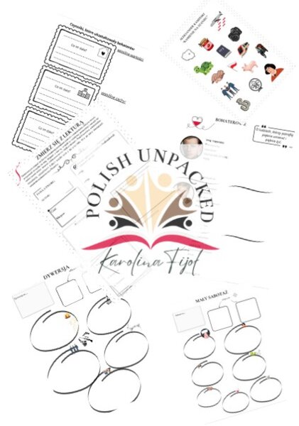 Zestaw kart pracy "Kamienie na szaniec" Aleksandra Kamińskiego