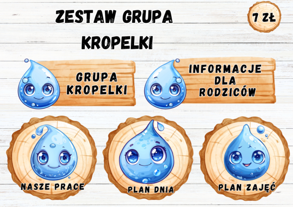 ZESTAW GRUPA KROPELKI