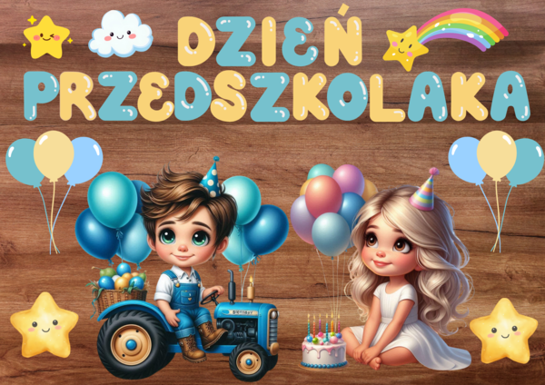 🎈🌈 DEKORACJA DZIEŃ PRZEDSZKOLAKA 🎉👧🧒