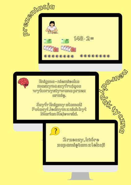 Prezentacja z elementami neurodydaktyki - dzielenie pisemne - klasa 4