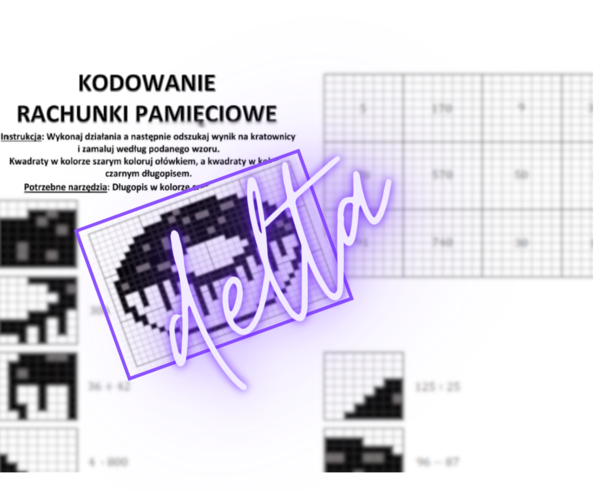 Kodowanie, tłusty czwartek, donut z lukrem, klasa 4,5,6, rachunki pamięciowe