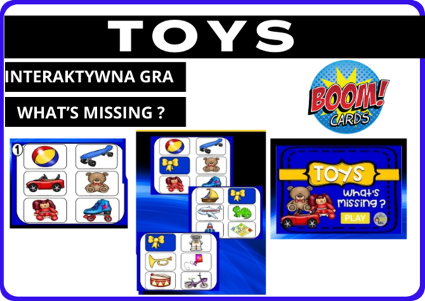 TOYS - INTERAKTYWNA GRA - WHAT'S MISSING?