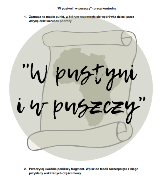 "W pustyni i w puszczy"