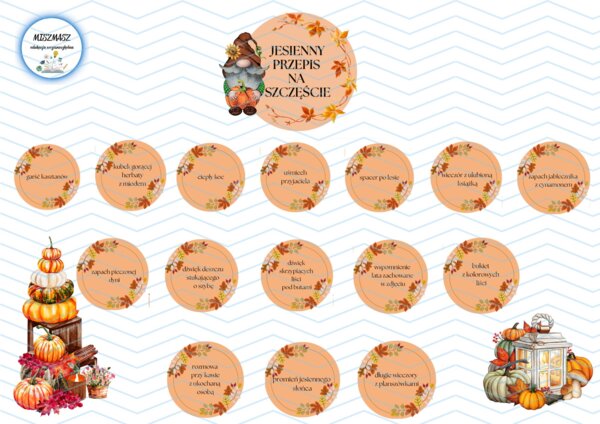Gazetka szkolna - Jesienny przepis na szczęście...