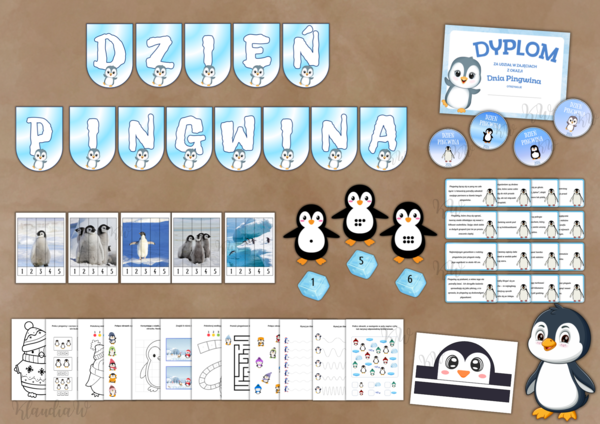 DZIEŃ PINGWINA - ZESTAW