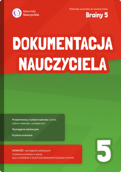 Brainy 5 Dokumentacja nauczyciela