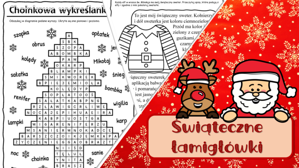 Łamigłówki na Boże Narodzenie
