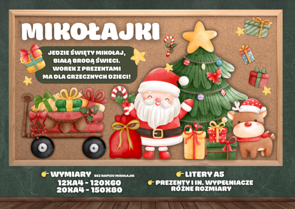 MIKOŁAJKI 6 GRUDNIA - GRAFIKA Z MIKOŁAJEM, MIKOŁAJ 3