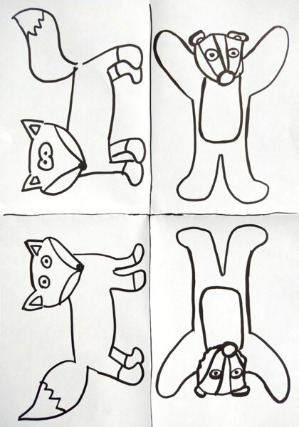 Badgers and foxes