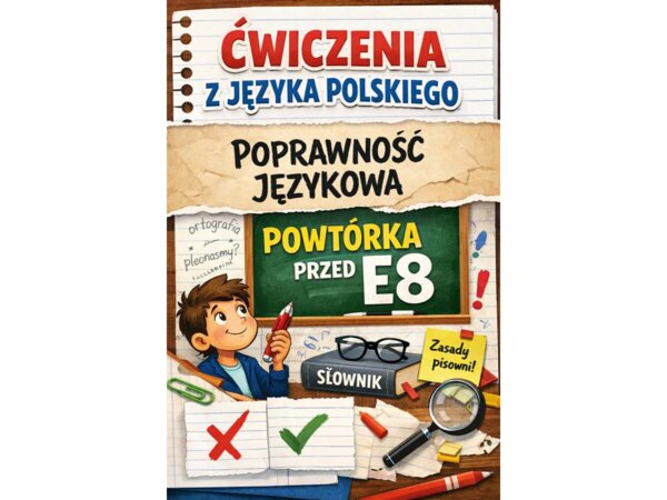 Zadania egzaminacyjne  - POPRAWNOŚĆ JĘZYKOWA- 2  TESTY - odpowiedzi