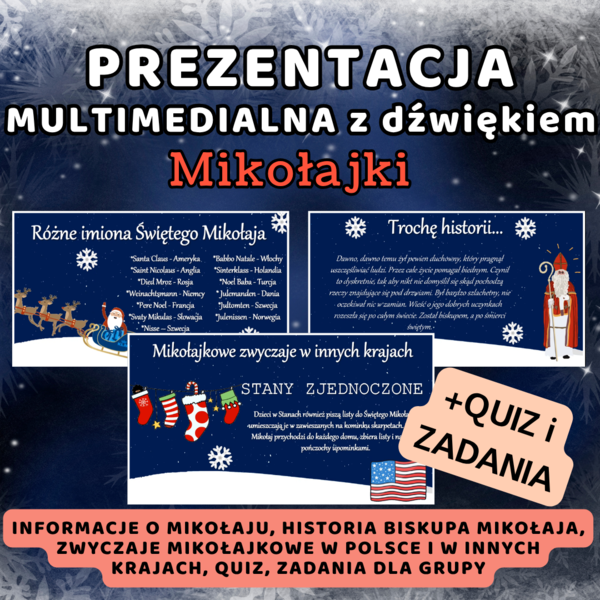 Prezentacja multimedialna - MIKOŁAJKI
