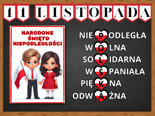 11 LISTOPADA - materiały na gazetkę