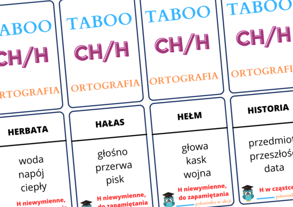 Taboo ortograficzne z ch/h