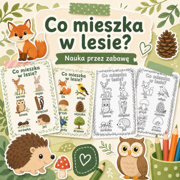 Co mieszka w lesie?