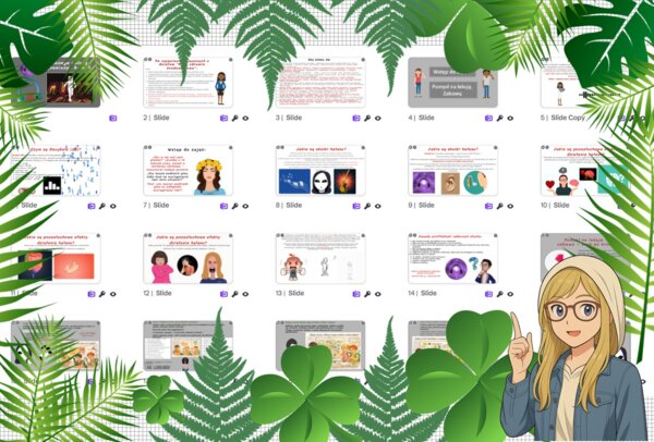 Prezentacja multimedialna w genial.ly „Dlaczego należy ograniczyć hałas?" Edukacja zdrowotna. Klasa 5. Dział „Moje zdrowie środowiskowe".