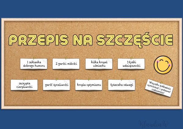 Przepis na szczęście - gazetka szkolna