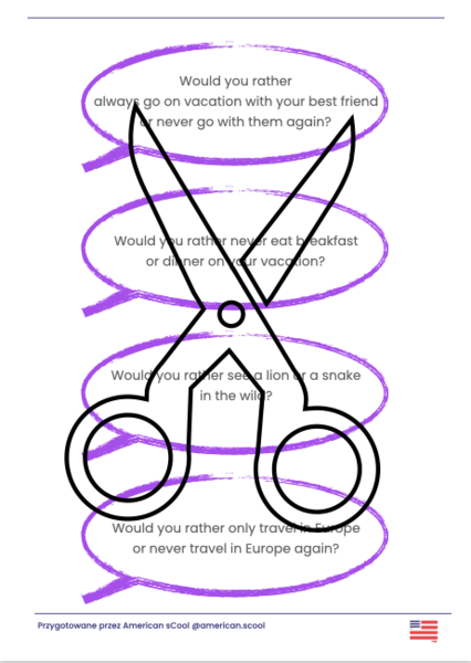 would you rather - wakacje