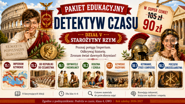 Historia 4 - PAKIET Starożytny Rzym- dział 6-  GWO 26/27