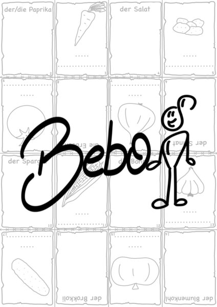 Gemuse miniksiążeczka 16 stron