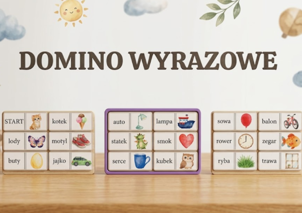 domino wyrazowo obrazkowe pdf