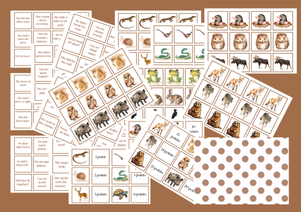 Past simple irregular verbs game.