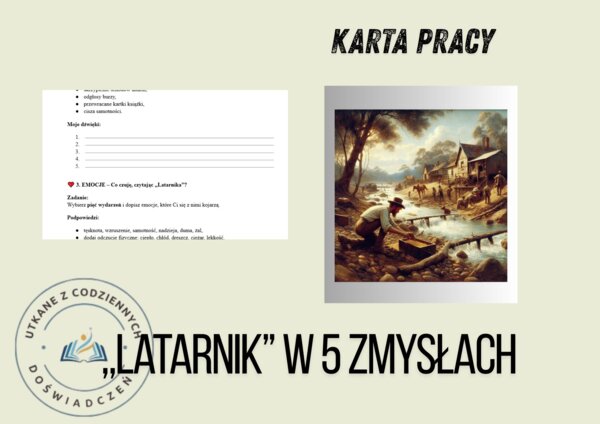 KARTA PRACY – „Latarnik” w 5 zmysłach