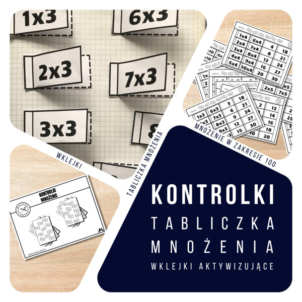 Kontrolki - tabliczka mnożenia