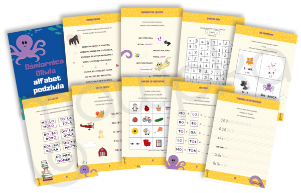 Zeszyt zadań do nauki samogłoski O