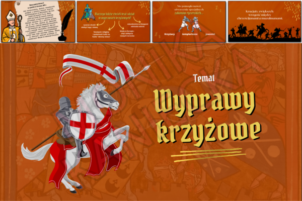 Wyprawy krzyżowe - prezentacja historia klasa 5