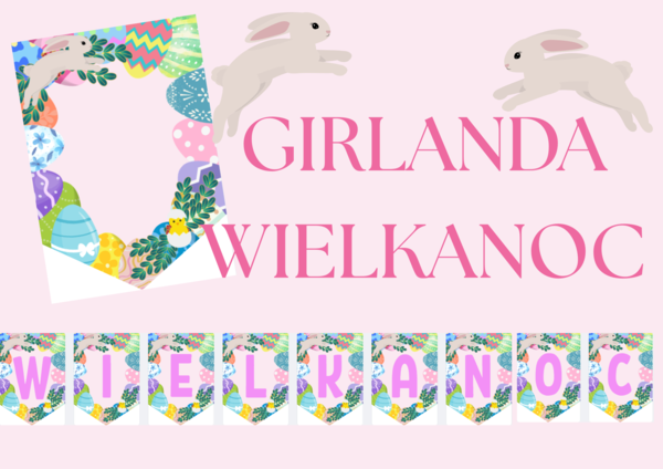 Girlanda - WIELKANOC - A4