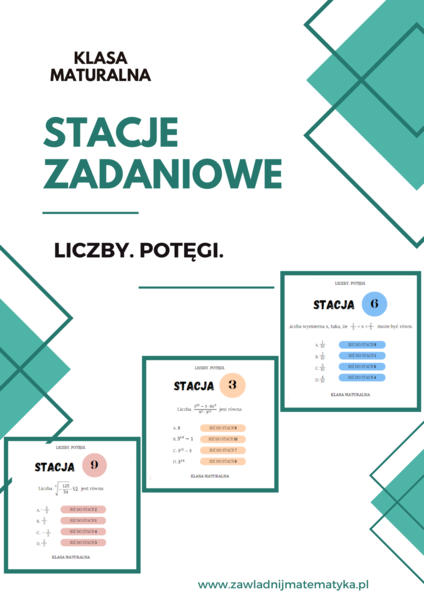 Stacje zadaniowe – liczby, potęgi
