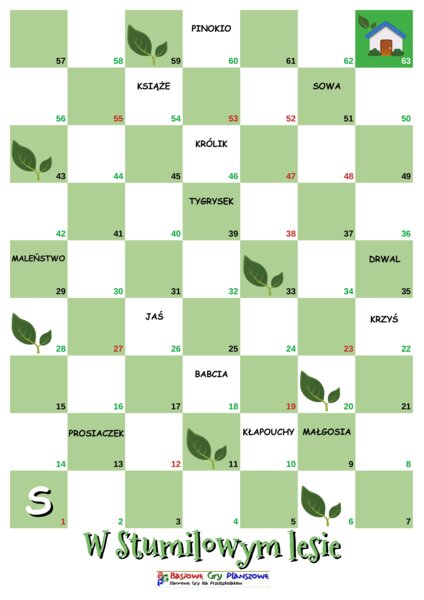 W stumilowym lesie – Gra planszowa