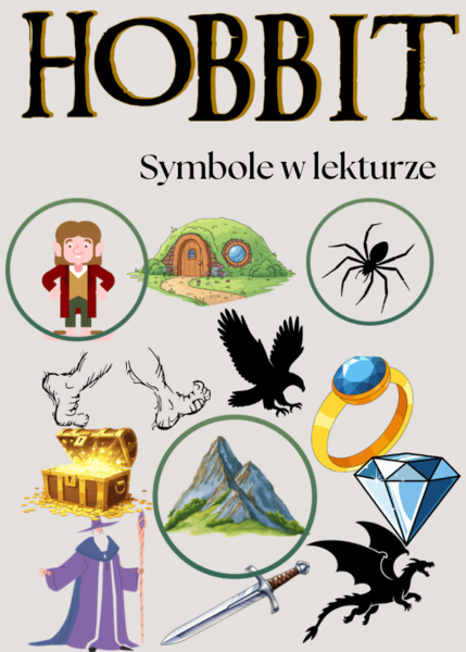 Symbole w lekturze "Hobbit, czyli tam i z powrotem" J.R.R. Tolkiena