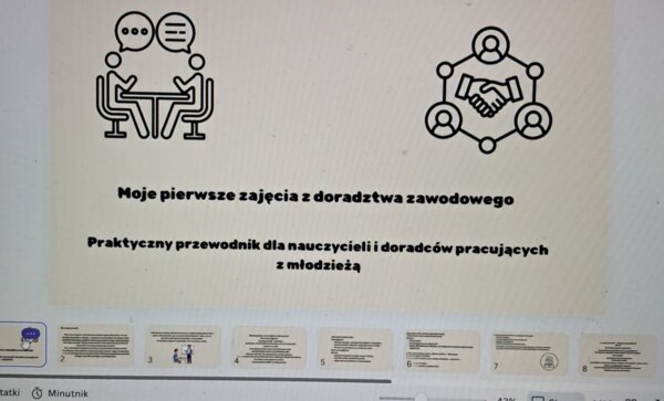 Moje pierwsze zajęcia z doradztwa zawodowego
