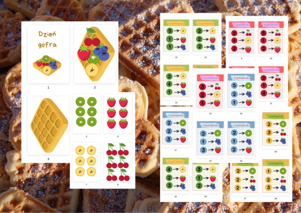 Dzień gofra - zabawa matematyczna