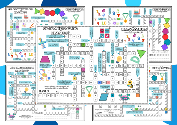 PAKIET Matematyka. Co pamiętasz po klasie...? Powtórzenie. Pierwsza lekcja. Klasa 4. Klasa 5. Klasa 6. Klasa 7. Klasa 8