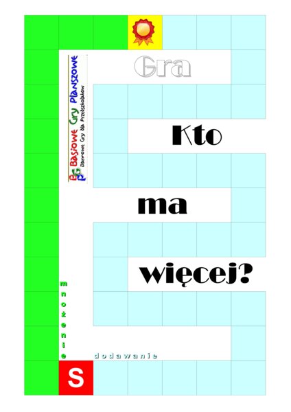 Kto ma więcej – Gra planszowa